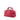 Red LOEWE Stitched Suede Amazona 28 Handbag