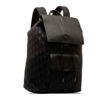 Black Dior Oblique Motion Backpack