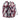 White Prada Tessuto Lipstick Print Drawstring Pouch