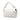 White Fendi Zucca Embossed Leather Baguette Satchel