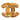 Gold Chanel CC Gold Plated Quilted Brooch