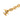 Gold Chanel Gold Plated Triple CC Chain Belt