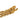 Gold Chanel Gold Plated Triple CC Chain Belt