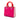 Pink Dior Medium Tricolor Lambskin Cannage Lady Dior Satchel