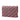 Red Dior Oblique Canvas Saddle Wallet On Chain Crossbody Bag