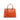 Orange Prada Saffiano Cuir Turnlock Twin Satchel - Designer Revival