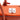 Orange Prada Saffiano Cuir Turnlock Twin Satchel - Designer Revival