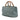 Blue Gucci Medium Calfskin Bamboo Shopper Satchel - Designer Revival