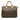 Brown Louis Vuitton Monogram Speedy 30 Boston Bag