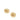 Gold Chanel CC Gold Plated Rhinestone Round Clip On Earrings