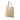 Beige Saint Laurent Canvas Heart Kahala Tote