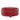 Red Gucci Calfskin Interlocking G Oval Clutch