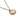 Gold Chanel CC Gold Plated Resin Pendant Necklace