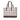 Beige Burberry House Check Canvas Tote - Designer Revival