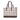 Beige Burberry House Check Canvas Tote - Designer Revival