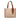 Beige Burberry Canvas Handbag