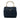 Blue Prada Tessuto Metal Handle Bag