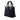 Black Dior Medium Nylon Microcannage Lady Dior Satchel
