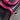 Blue Pink LOEWE Grained Bicolor Calfskin Cruz Satchel - Designer Revival