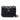 Black Chanel Mini Lambskin Pearl Crush Clutch with Chain Crossbody Bag