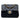 Blue Chanel Mini Square Classic Lambskin Single Flap Crossbody Bag