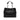 Black Dior Large Patent Cannage Lady Dior Soft Shopping Tote