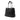 Black Dior Large Patent Cannage Lady Dior Soft Shopping Tote