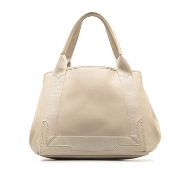 Brown Balenciaga Small Navy Cabas Handbag - Designer Revival