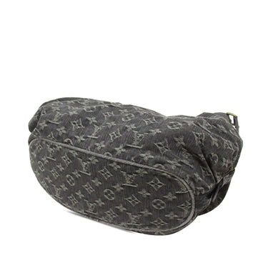 Black Louis Vuitton Monogram Denim Mahina XS Crossbody Bag