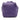 Purple Bottega Veneta Nappa Intrecciato Cube Crossbody