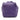 Purple Bottega Veneta Nappa Intrecciato Cube Crossbody