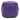 Purple Bottega Veneta Nappa Intrecciato Cube Crossbody