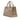 Beige Bottega Veneta Medium Nappa Intrecciato Roma Tote - Designer Revival