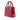 Red Dior Medium Patent Cannage Lady Dior Satchel