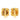 Gold Chanel Gold Plated CC Round Clip on Earrings - Designer Revival