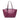 Purple Gucci Medium Leather Swing Tote - Designer Revival