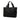 Black Chanel Old Travel Line Nylon Tote