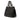 Black Gucci Small Grained Calfskin Zumi Top Handle Bag Satchel