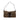 Brown Fendi Mini Zucca Wool Baguette Shoulder Bag