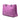 Purple Bottega Veneta Medium Nappa Intrecciato Double Chain Tote
