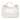 White Bottega Veneta Lambskin Intrecciato Tote