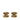 Gold Chanel Gold Plated CC Quilted Clip On Earrings