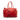 Red Prada Saffiano Buckle Tote - Designer Revival