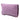 Purple Bottega Veneta Nappa Intrecciato Turn Lock Clutch