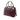 Red Prada Medium Saffiano Trimmed City Calf Greca Esplanade Satchel