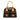 Brown Louis Vuitton Monogram Manhattan PM Handbag