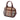 Brown Burberry Small Leather Trimmed House Check Canvas Bridle Orchard Satchel