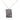 Silver Chanel CC Brass Acrylic and Strass Pendant Necklace