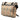 Beige Burberry Haymarket Check Coated Canvas Messenger Bag