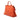 Orange Gucci Medium Leather Bamboo Daily Satchel